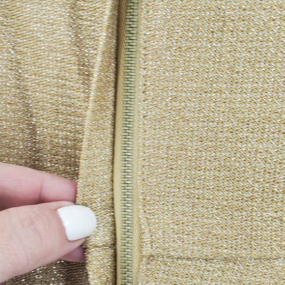 Vintage Marcelle gold dress with sparkles - Picture 16 of 16